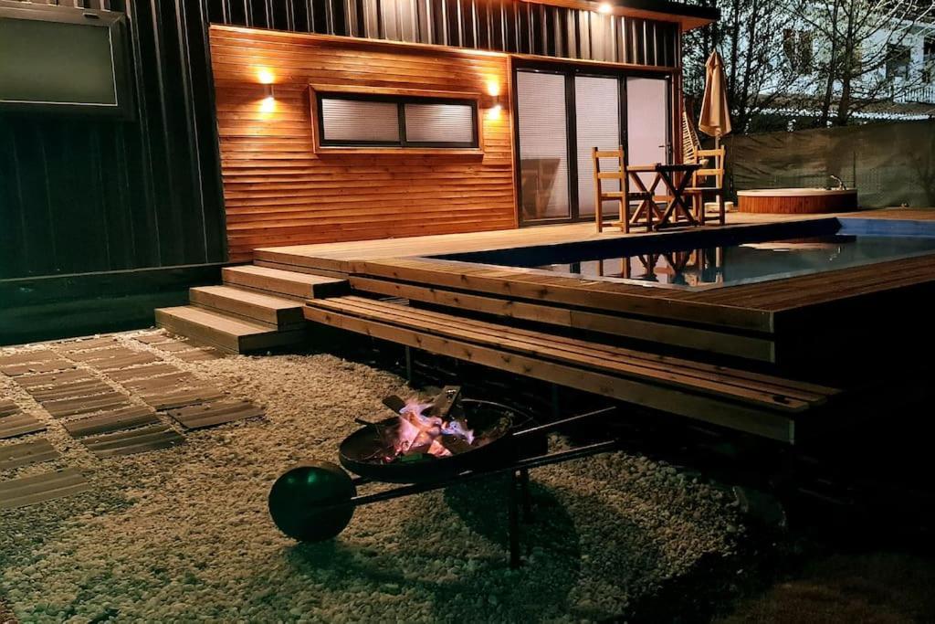 فيلا Alley Tiny House فتحية المظهر الخارجي الصورة